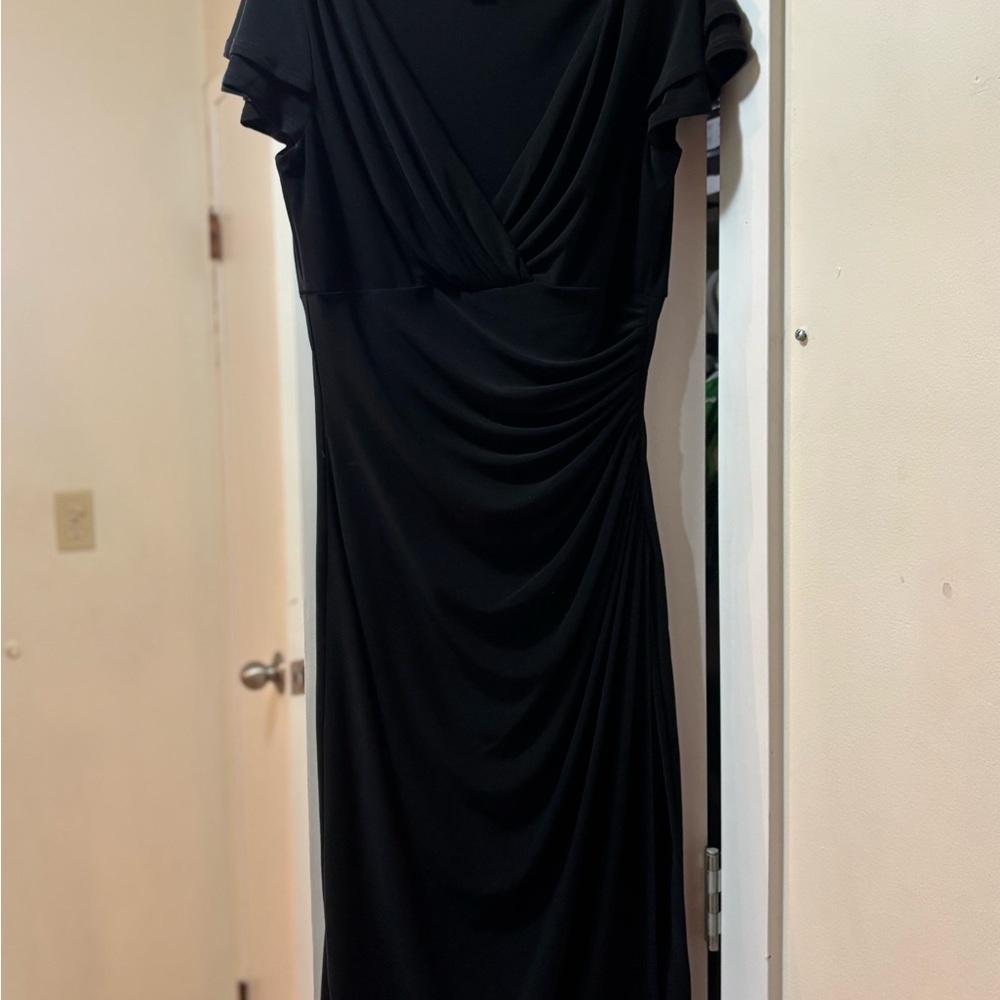 Lauren Ralph Lauren Ruched Jersey Dress – Size 4
